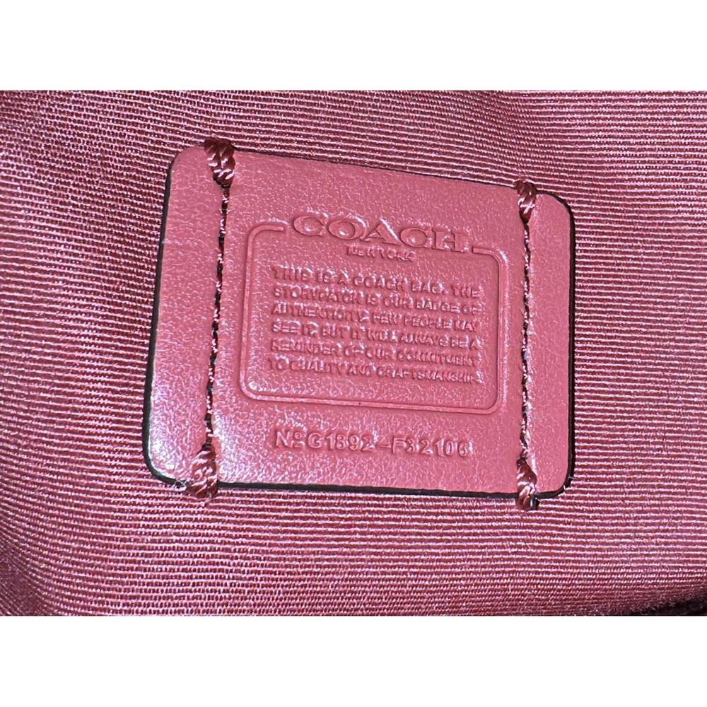 Coach F32106 Blake Flap Carryall in Vermillion Red - Picture 3 of 13